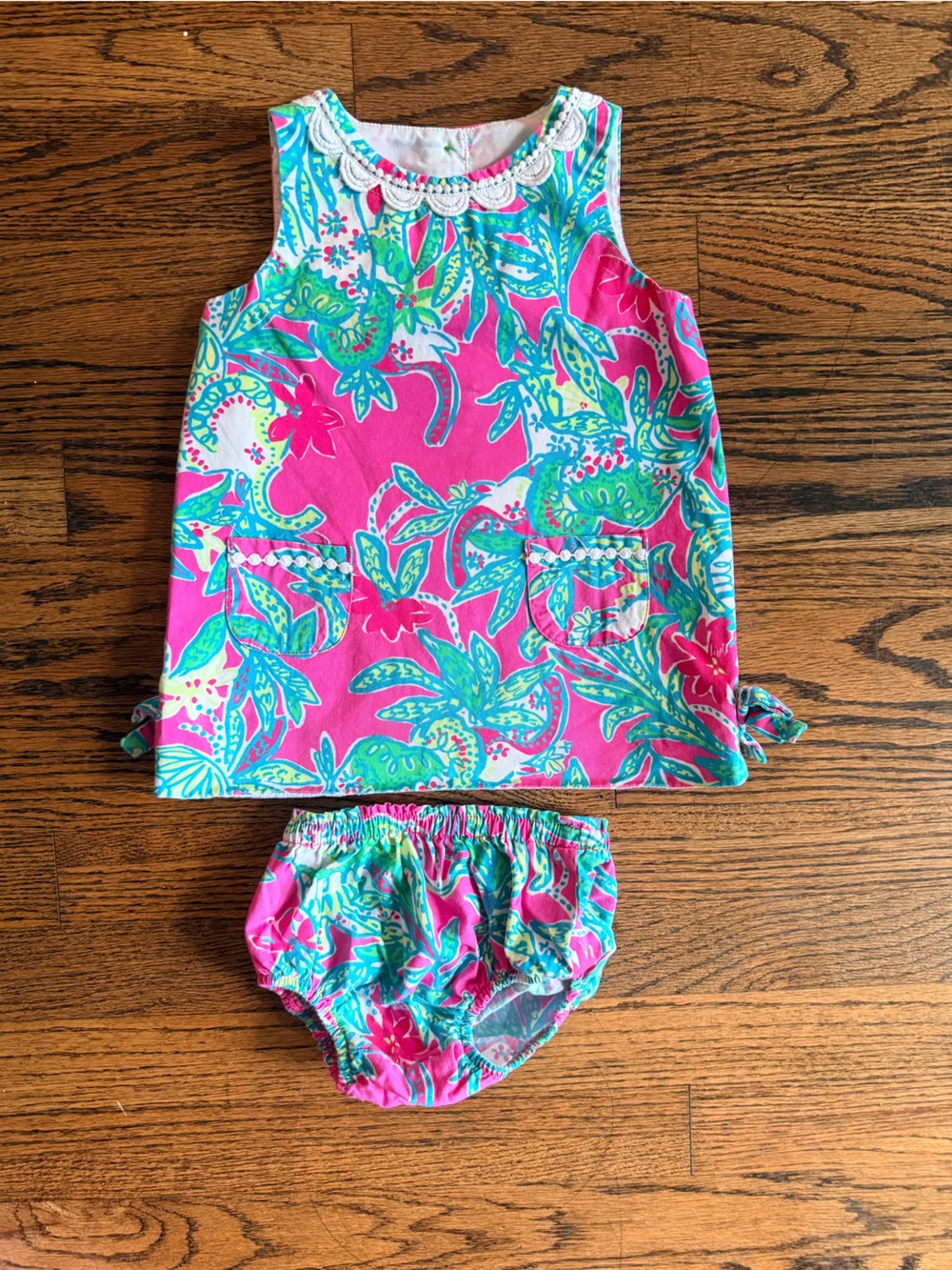 Lilly Pulitzer Baby Lilly Shift Dress, Size 18-24 Months